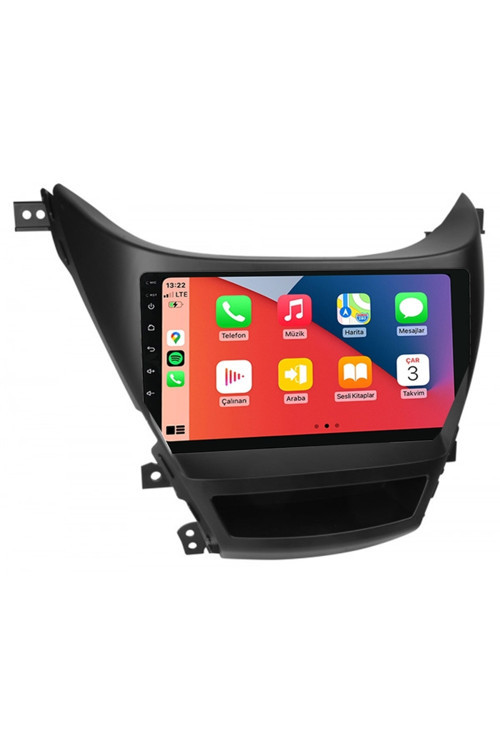 LVN 432 Hyundai Elantra 2012 2014 4+64GB Android Carplay Multimedya Teyp