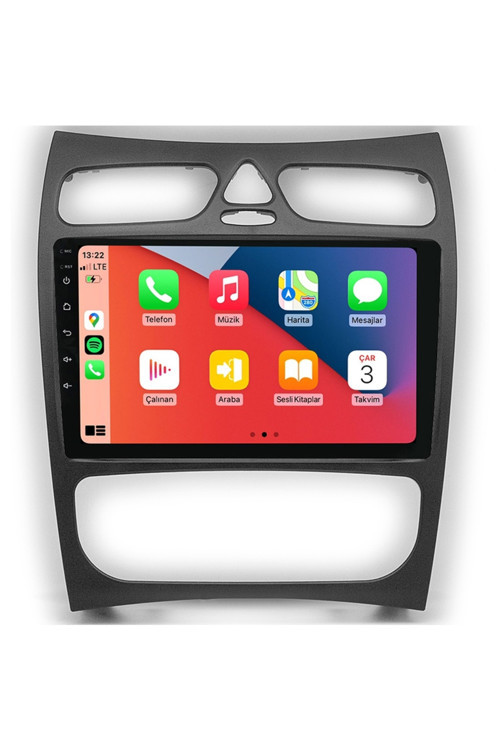 LVN 632 Mercedes CLK W209 2003 2005 6+64GB Android Carplay Multimedya Teyp