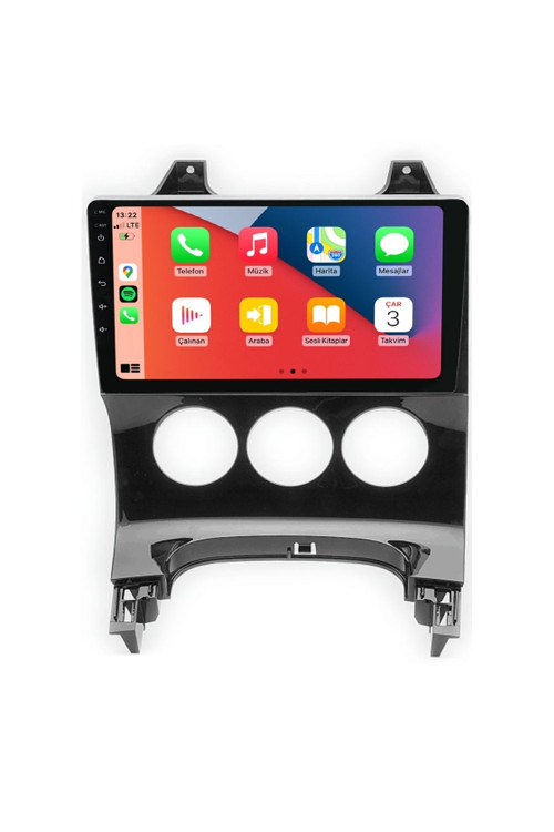 LVN 664 QLED EKRAN Peugeout 3008 5008 2009 2015 6+64GB Android Carplay Multimedya Teyp