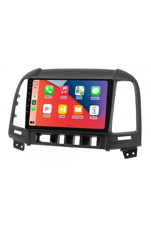 LVN 632 Hyundai Santa Fe 2006 201 2 6+64GB Android Carplay Multimedya Teyp