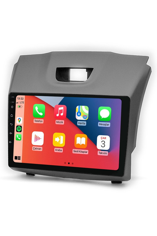 LVN 464 QLED EKRAN İsuzu D max 2012 2019 4+64GB Android Carplay Multimedya Teyp