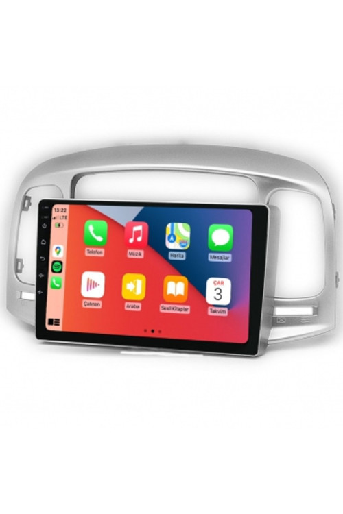 AR.124 Hyundai Accent Era 2006 2012 4+32GB Android Carplay Multimedya Teyp