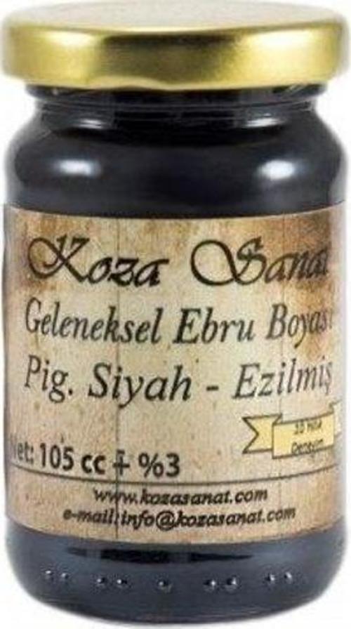 Koza GELENEKSEL Ebru Boyası 105 cc. Pigment Siyah