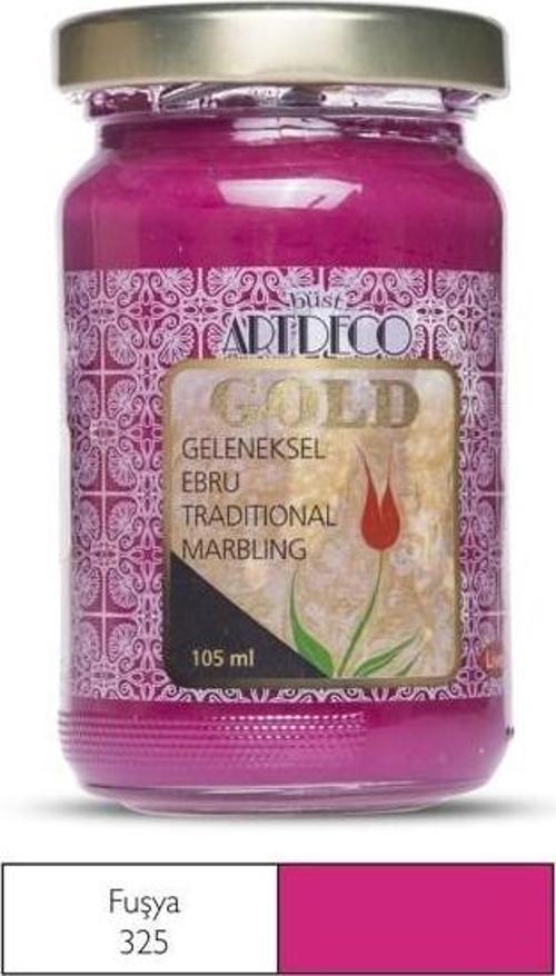 Gold Geleneksel Ebru Boyası 105ml Fuşya 325 S.3