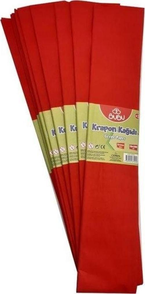 Krapon Kağıdı 10'lu Paket KIRMIZI