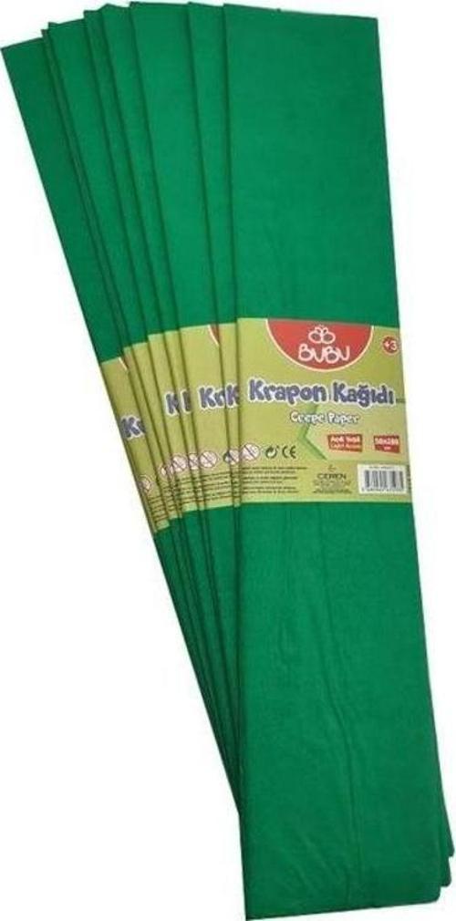 Krapon Kağıdı 10'lu Paket AÇIK YEŞİL