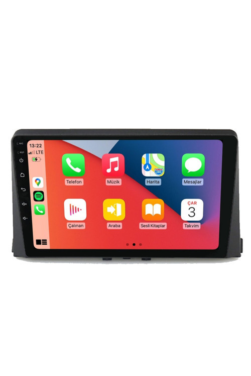 AR.134 Citroen Berlingo Peugeout Partner 2019 2024 4+32GB Android Carplay Multimedya Teyp
