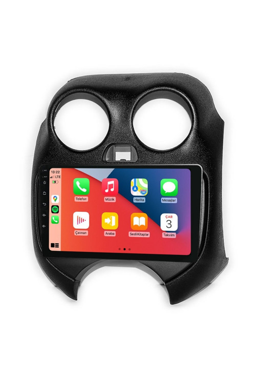 AR.128 Nissan Micra 2011 2013 4+32GB Android Carplay Multimedya Teyp