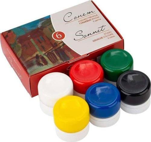Sonnet Guaj Boya 6 Renk x 20 ml 36411143