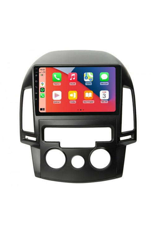 AR.135 Hyundai İ30 2007 2012 Manuel Klima 4+32GB Android Carplay Multimedya Teyp