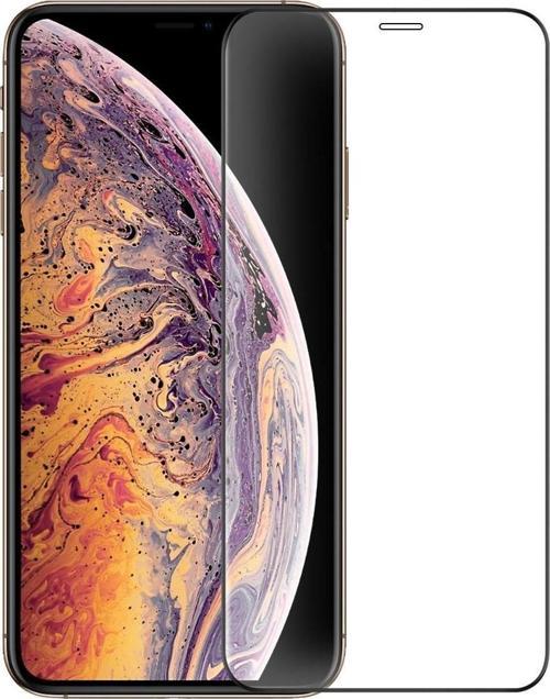 iPhone 11 Pro Max Ekran Koruyucu 6D Nano Tam Kaplayan Siyah