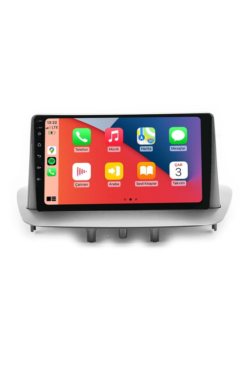 AR.138 Renault Fluence Megane 3 4+32GB Android Carplay Multimedya Teyp