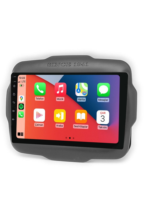 AR.139 Jeep Renegade 2014 2018 4+32GB Android Carplay Multimedya Teyp