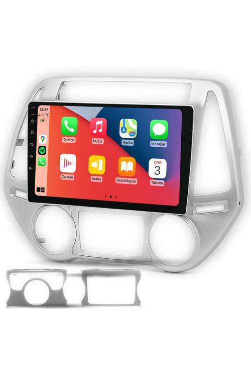 AR.141 Hyundai İ20 2008 2013 4+32GB Android Carplay Multimedya Teyp