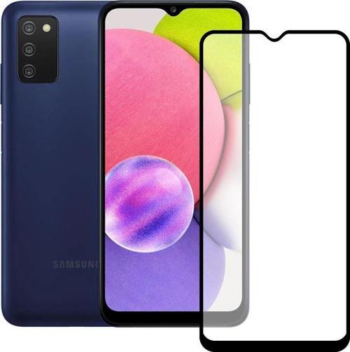 Samsung Galaxy A03s Temperli 5D Cam Ekran Koruyucu