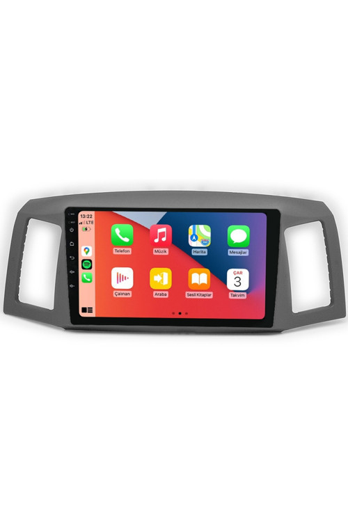 AR.145 Jeep Grand Cherokee 2006 2007 4+32GB Android Carplay Multimedya Teyp