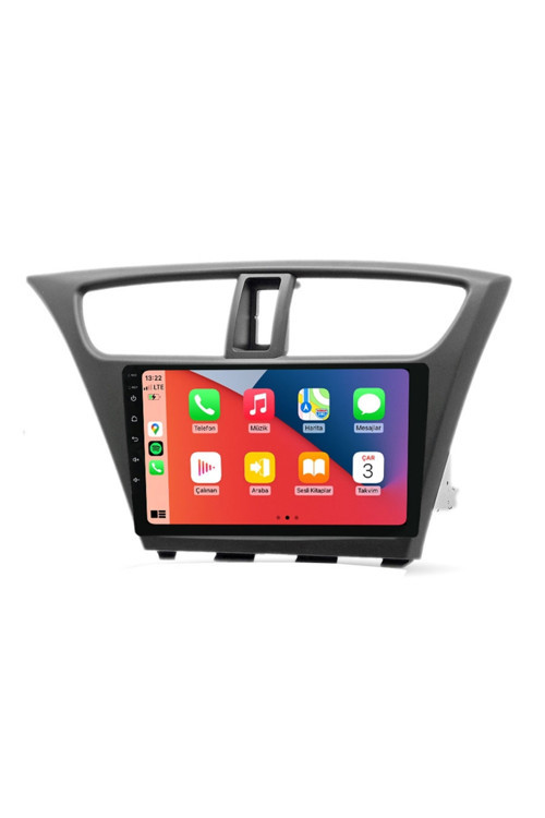 AR.143 Honda Civic HB 2012 2014 4+32GB Android Carplay Multimedya Teyp