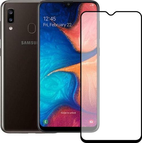 Samsung Galaxy A20 / M30 Ekran Koruyucu Seramik Mat Nano 9D Tam Kaplama Siyah