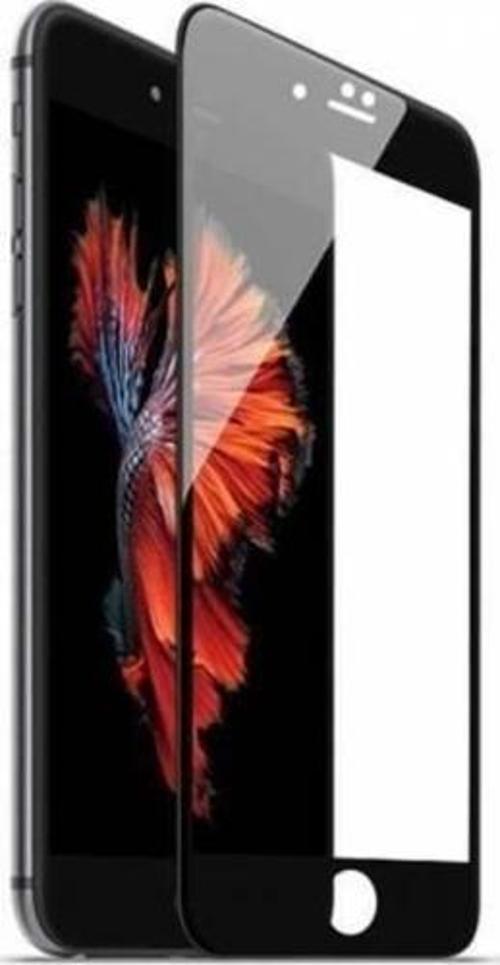iPhone 6 / 6s Ekran Koruyucu Seramik Mat Nano 9D Tam Kaplama Siyah