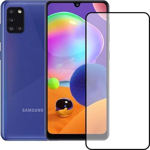 Samsung Galaxy A31 Ekran Koruyucu Seramik Mat Nano 9D Tam Kaplama Siyah