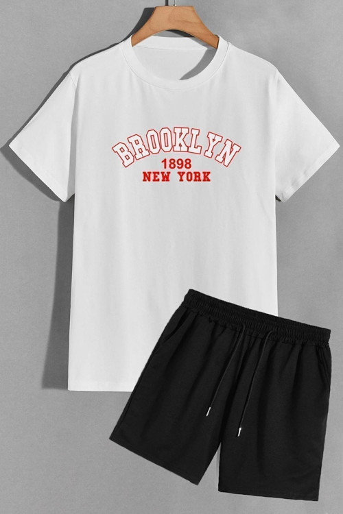 Brooklyn Şort T-shirt Eşofman Takımı