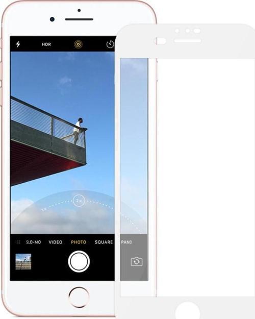 iPhone 7 Plus / iPhone 8 Plus ESD Anti Static Cam Ekran Koruyucu Beyaz
