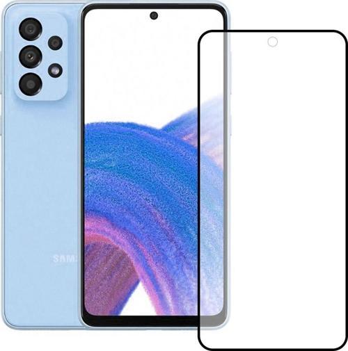 Samsung Galaxy A53 5G Ekran Koruyucu Seramik Mat Nano 9D Tam Kaplama Siyah