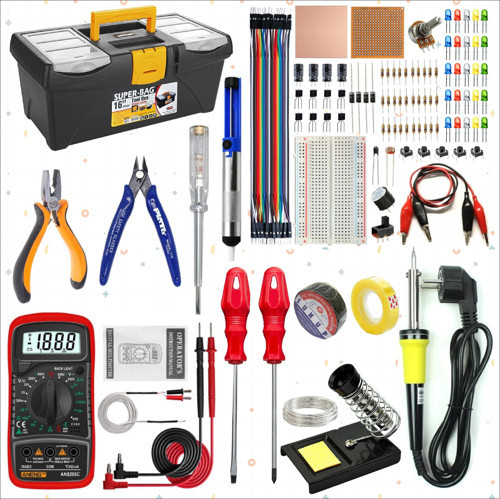 MESLEK LİSESİ ELEKTRİK ELEKTRONİK USTA 16 İNÇ TAKIM ÇANTASI