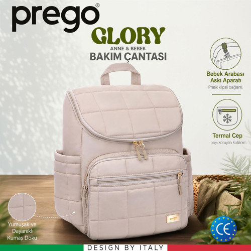 Glory Bebek Bakım Çantası Bej 3070