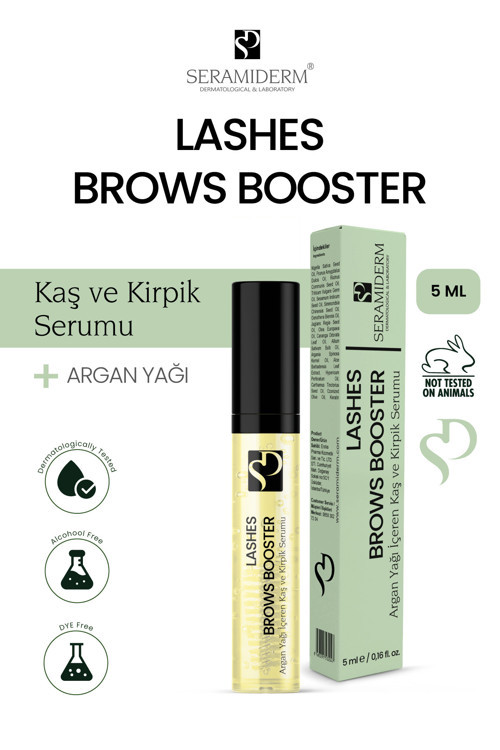 Argan Yağı İçeren Kaş Ve Kirpik Bakım Serumu 5 Ml