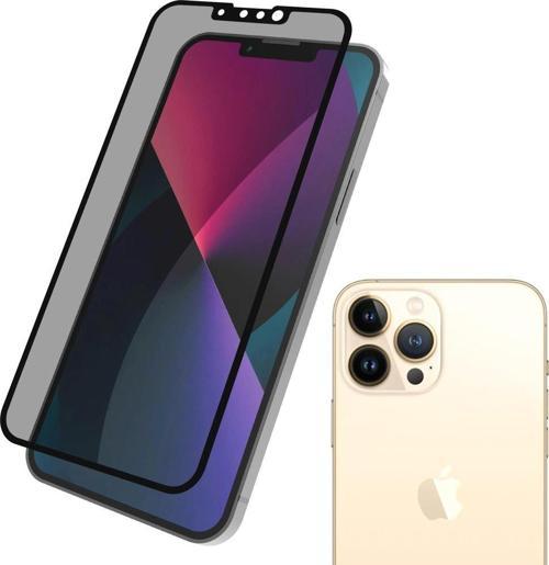 iPhone 13 Pro Max Hayalet Privacy Gizli Seramik Nano Ekran Koruyucu Siyah
