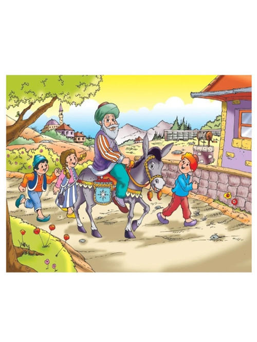 Nasrettin Hoca Yapboz Puzzle 25X35 - 2 adet