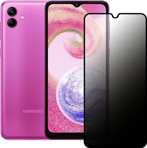 Samsung Galaxy A04 Hayalet Privacy Gizli Cam Ekran Koruyucu