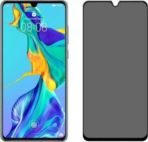 Samsung Galaxy A10s Hayalet Privacy Gizli Cam Ekran Koruyucu Siyah