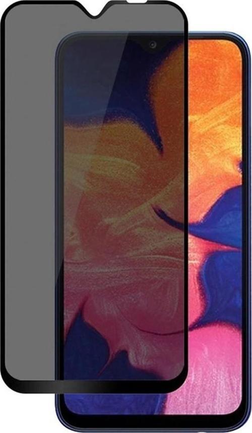 Samsung Galaxy A10s Hayalet Privacy Gizli Seramik Nano Ekran Koruyucu Siyah