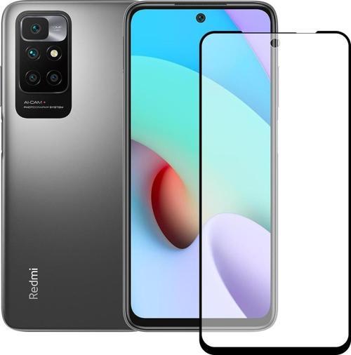 Xiaomi Redmi 10 2022 Ekran Koruyucu Seramik Mat Nano 9D Tam Kaplama Siyah