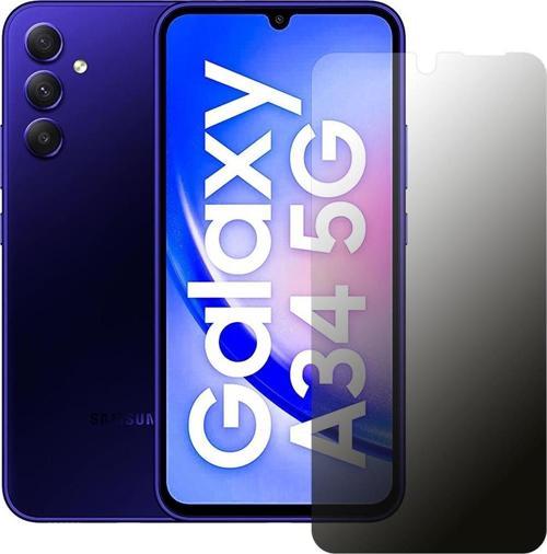 Samsung Galaxy A34 5G Hayalet Privacy FlexiGlass MAT Nano Ekran Koruyucu