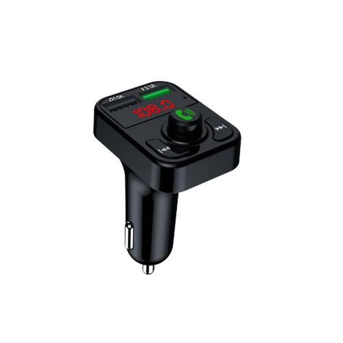 PDAteknoloj F9 Araç Fm Transmitter 5.3 Bluetooth Araç Kiti Usb Type-C Hızlı Şarj Çıkışlı Çakmaklık G