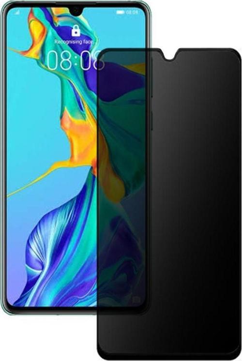 Xiaomi Redmi Note 8 Hayalet Privacy Gizli Cam Ekran Koruyucu Siyah