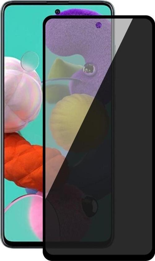 Xiaomi Redmi Note 9S / 9 Pro Hayalet Privacy Gizli Cam Ekran Koruyucu Siyah