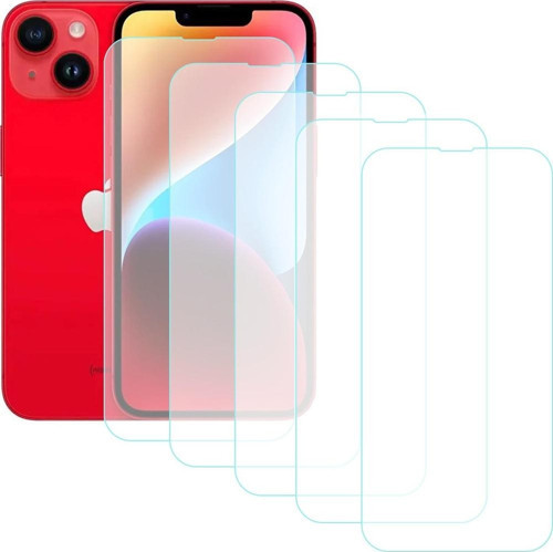 iPhone 14 Temperli Cam Ekran Koruyucu 5li Eko Paket