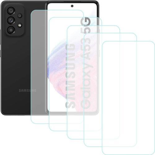 Samsung Galaxy A53 5G Temperli Cam Ekran Koruyucu 5li Eko Paket