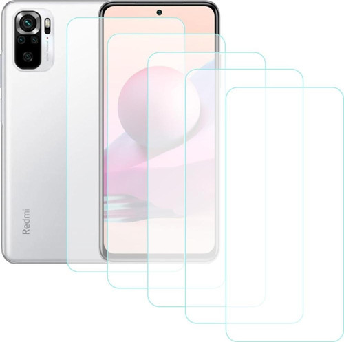 Xiaomi Redmi Note 10 / 10s Temperli Cam Ekran Koruyucu 5li Eko Paket