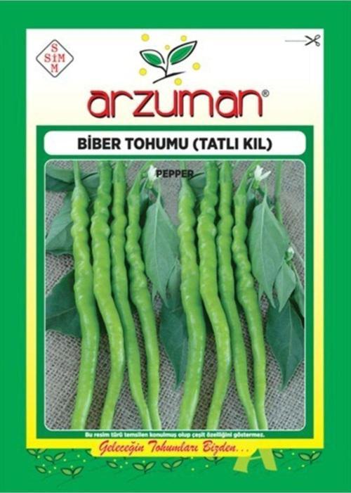 Tatlı Sivri Kıl Biber Tohumu 50  gr