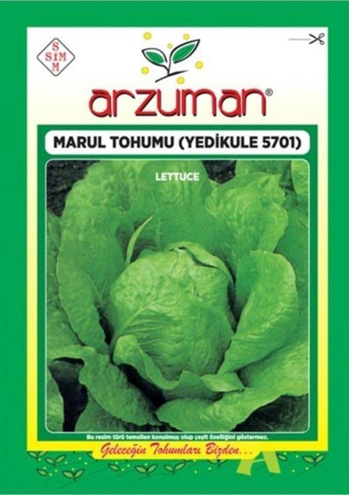 Arzuman Sebze Yedikule Marul Tohumu (5701) 20  gr