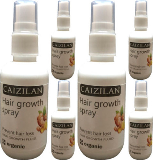 Caizilan Hair Growth Spray 6 Adet Zencefil Özlü Saça Boyut Spreyi 50 Ml