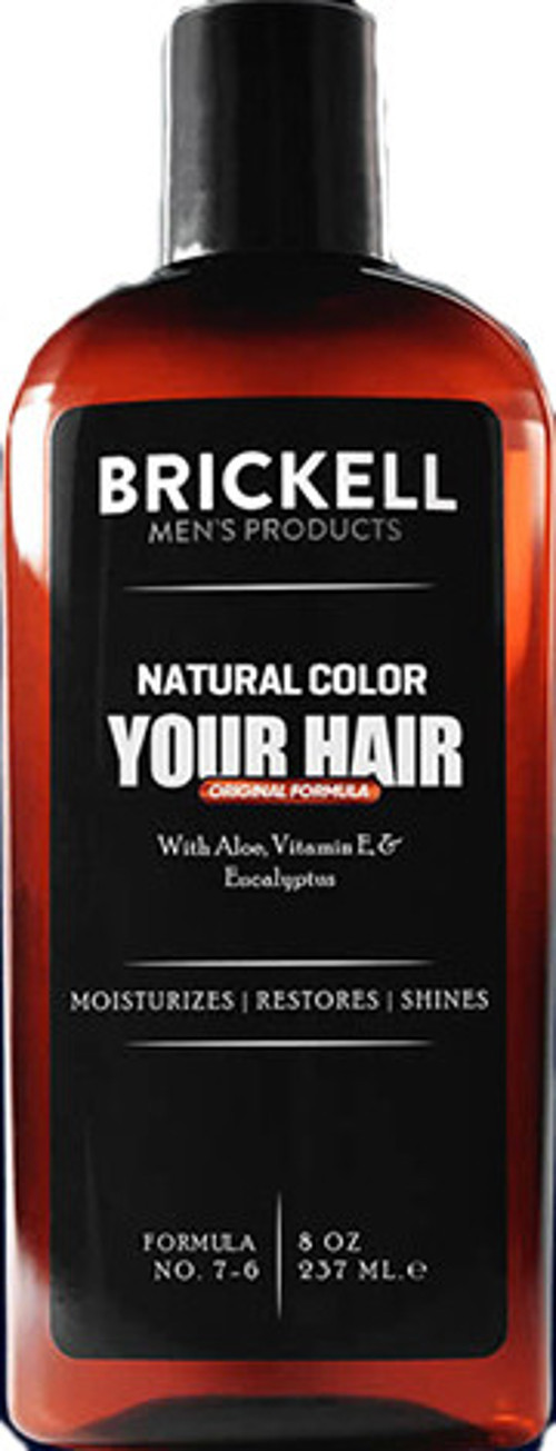 Brickell Erkeklere Özel Saç, Sakal Beyazlık Giderci Renklendirci Şampuan 237 Ml 3 Adet Special Hair,