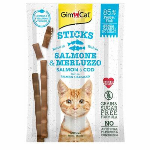 Sticks Alabalıklı Somonlu Ödül Çubukları 20 Gr