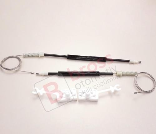Alfa Romeo 147 937 2000-2010 3/5 Kapı 46751871 70 İçin Ön Sağ veya Sol Kapı Cam Kriko Tamir Seti