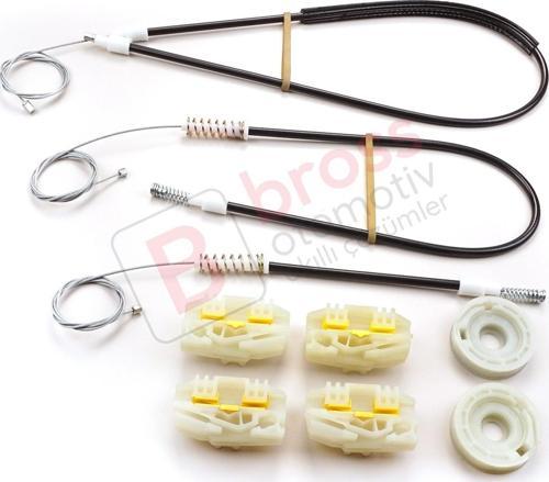 Land Rover Freelander MK1 L314 LN 1997-2006 3/5 Kapı İçin Elektrikli Ön Sağ veya Sol Cam Kriko Seti